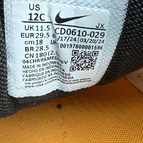 Nike Air Max Plus TN “Sunset” PS Size 12C - Picture 11 of 11